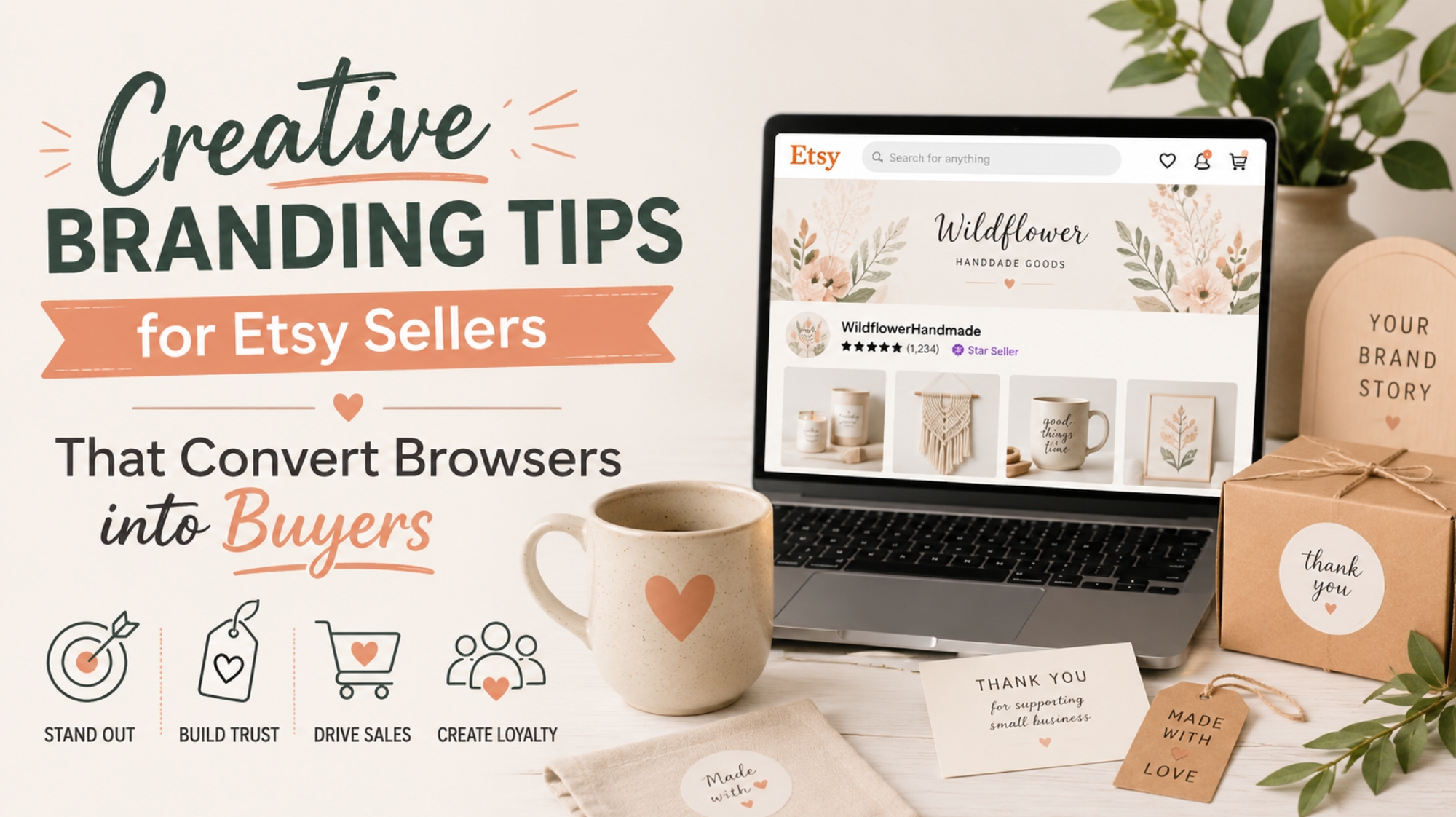 Creative Branding Tips for Etsy Sellers That Convert Browsers into Buyers