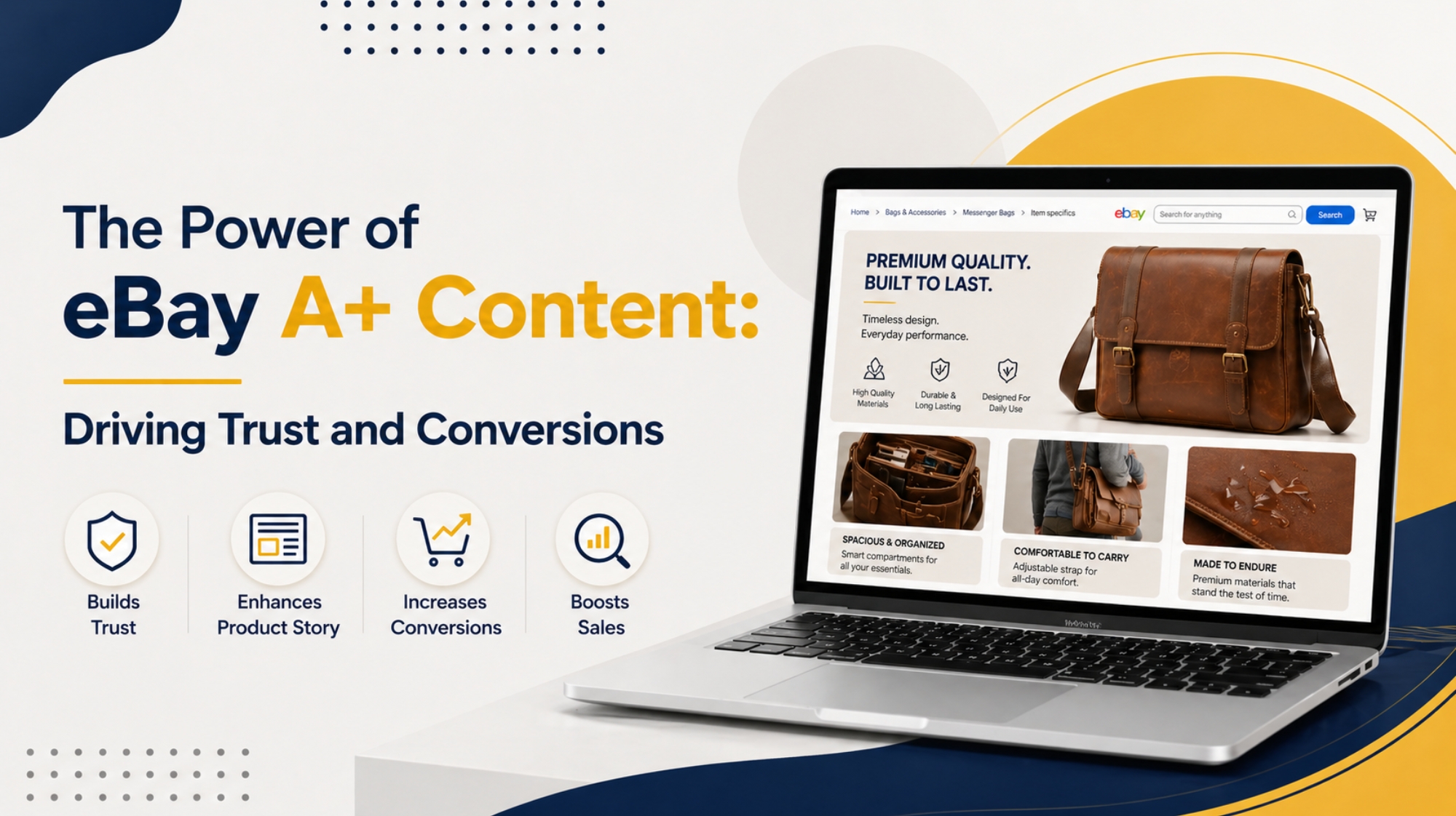 The Power of eBay A+ Content: Driving Trust and Conversions