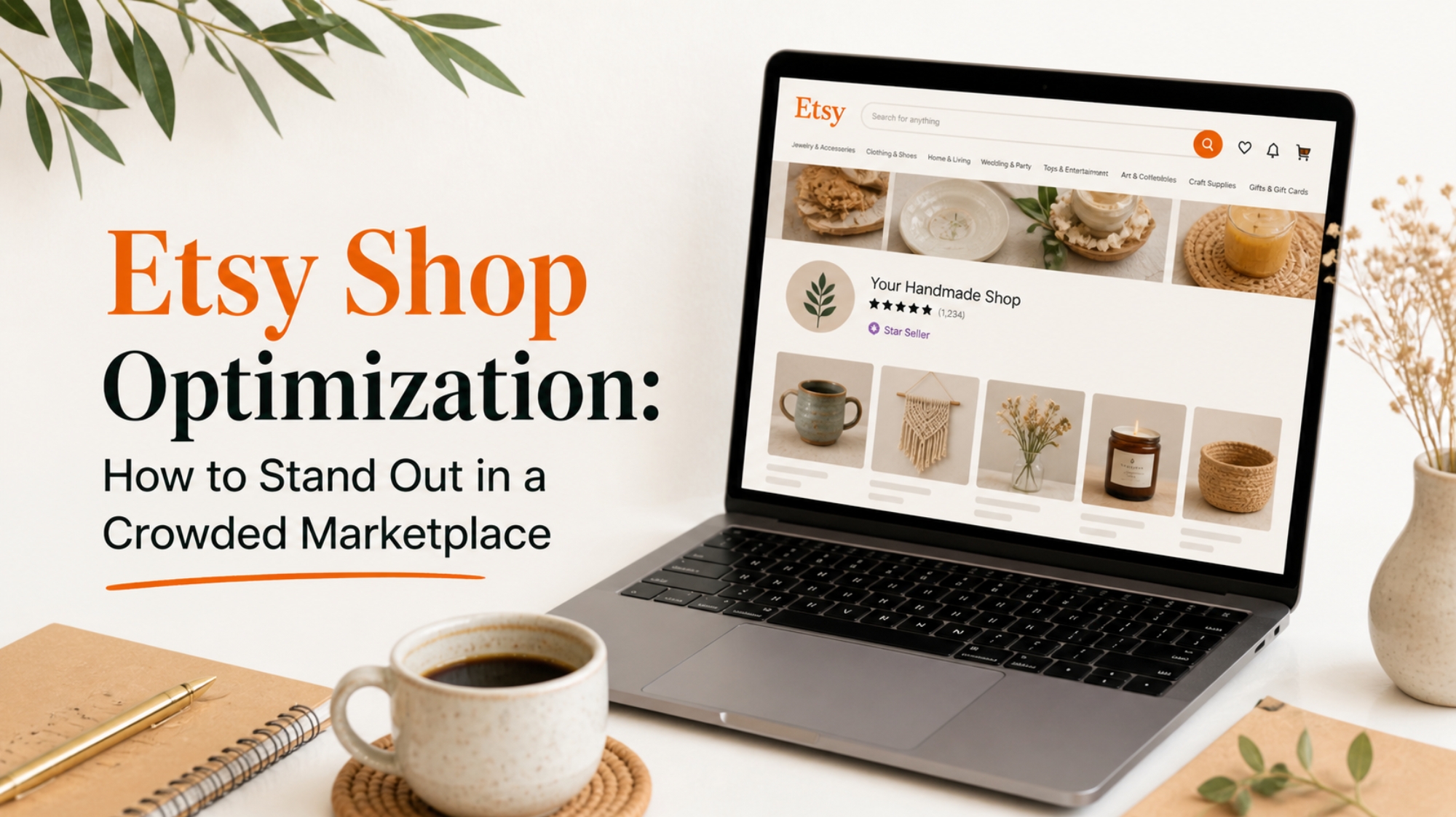 Etsy Shop Optimization: How to Stand Out in a Crowded Marketplace